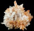 Orange Creedite Crystal Cluster - Durango, Mexico #51659-1